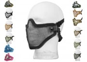 Bravo Strike Steel Half-Face Mesh Mask (Option)