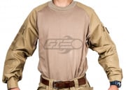 TMC Combat Shirt By Lancer Tactical (Tan/M/L)