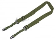 Airsoft GI 2 Point Dual Bungee Sling (OD Green)