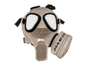 ill Gear Gas Mask Velcro Patch (Tan/Black)