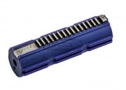 Lancer Tactical Fiber Reinforced Full Metal Tooth Piston Blue by SHS (Blue)