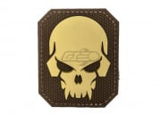 Mil-Spec Monkey Pirate Skull PVC Large Patch (Desert)