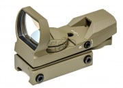 NcSTAR Red & Green Dot Reflex sight 4 Different Reticle (Tan)