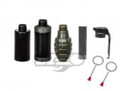 Valken Tactical Thunder V Grenade w/ Core - 3 Pack (Black/OD Green)