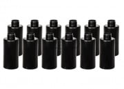 Valken Tactical Cylinder B Thunder V Grenade w/ Core - 12 Pack (Black)