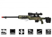 Well MB4411G Bolt Action Sniper Airsoft Rifle (OD Green)
