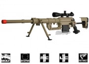 Ares M200 Bolt Action Spring Sniper/Gas Airsoft Rifle (Tan)