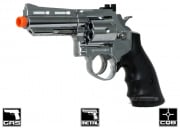 HFC Savaging Bull 4" Revolver Gas Airsoft Pistol (Silver)