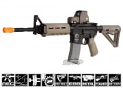 Javelin Magpul MOE M4 Carbine Blowback AEG Airsoft Rifle (Black/Tan)