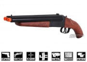 HS Double Barrel Gas Airsoft Shotgun (Wood)