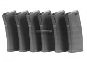 KWA M4/M16 120 rd. AEG Mid Capacity Magazine - 6 Pack (Black)