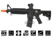 Lancer Tactical LT01B M4 Commando Carbine AEG Airsoft Rifle (Black)