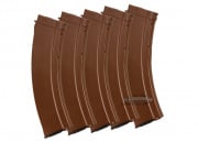 MAG 140rd RPK Mid Capacity AEG Magazine (5 Pack/Fake Wood)