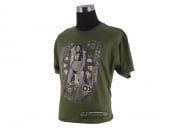 Mechbox Clothing Flash Bang T-Shirt (Green/XL)