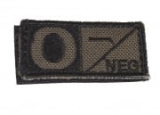 Condor Outdoor Velcro O Negative Blood Type Patch (OD Green)