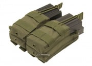 Condor Outdoor Double Stacker Open-Top M4 Magazine MOLLE Pouch (OD Green)