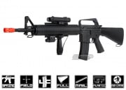 Well M16A3 Carbine Spring Airsoft Rifle (Black)