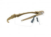 Bravo Airsoft Tactical Eye Protection w/ Clear Lens (Tan)