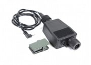 Bravo Airsoft #4 PTT for Motorola 1 Pin (Black)