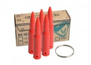 Strike Industries 308 Dummy Rounds w/ Key Ring (Red)