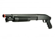 Double Eagle M58B Pistol Grip Tactical Spring Airsoft Shotgun (Black)