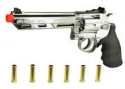 HFC Savaging Bull 6" Revolver Gas Airsoft Pistol (Silver)