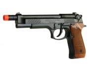 WE M92L GBB Airsoft Pistol (Black/Imitation Wood)