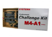 Systema PTW M4-A1 Gen III Carbine AEG Airsoft Rifle Challenge Kit (Black)