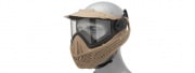 G-Force F2 Single Layer Full Face Mask (Tan)