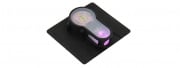 FMA S-Light Velcro Base Strobe Light (Black/Pink Light)