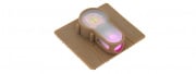 FMA S-Light Velcro Base Strobe Light (Tan/Pink Light)
