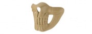 G-Force Lower Skull Mask Face Protection (Tan)