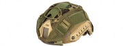 WST Helmet Cover with Elastic Cord (Woodland)
