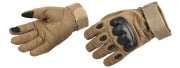 Lancer Tactical Airsoft Hard Knuckle Gloves (Tan/Option)