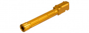 Atlas Custom Works Fluted/Threaded Outer Barrel For G-Series GBB Pistols (Gold)