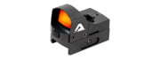 AIM Sports 1x24 Sub-Compact Pistol Red Dot Sight with Push Button Activation (Black)