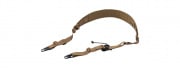 Amomax Padded Quick Adjust Two-Point Sling with HK Style Clip (Coyote Brown)