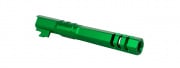 Airsoft Masterpiece Edge "HEXA" Aluminum Outer Barrel for 5.1 Hi Capa (Green)
