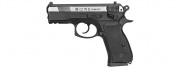 ASG CZ 75D Compact CO2 Non-Blowback Airgun Pistol (Black/Silver)