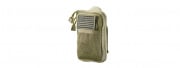 Code 11 Pocket Pouch with U.S. Flag Patch (OD Green)