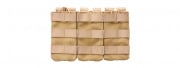 Code 11 M4 Open Top Triple Magazine Pouch (Tan)