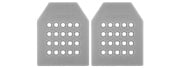Wosport Lightweight Foam Dummy Ballistic Plates 12"x14"