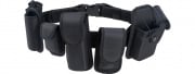 Code 11 Police Battle Belt w/ Hard Shell Pouches (Black)