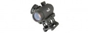 Lancer Tactical 1 X 30 Mini Red Dot Sight w/ Picatinny Riser (Black)