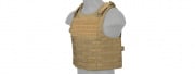Lancer Tactical 1000D Nylon AAV Style Plate Carrier (Tan)