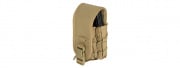 Lancer Tactical 1000D Nylon QD Buckle Pistol/Rifle Mag Pouch (Tan)