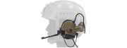 Airsoft C5 Tactical Communication Headset w/ Noise Reduction For Helmets  (Tan)