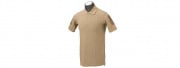 Lancer Tactical Polyester Fabric Polo Shirt (Tan/Option)