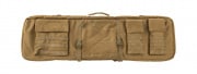 Lancer Tactical 1000D Nylon 3 Way Carry 43" Double Rifle Gun Bag (Khaki)