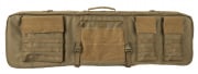Lancer Tactical 1000D Nylon 3 Way Carry 43" Double Rifle Gun Bag (Tan)
